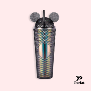 Double-walled Plastic Straw Cup