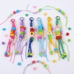 DIY Alphabet Bead Keychain & Phone Strap