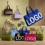 Polyester Knit Tote Bag – Custom Logo