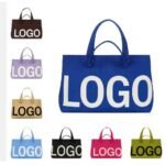 Polyester Knit Tote Bag – Custom Logo